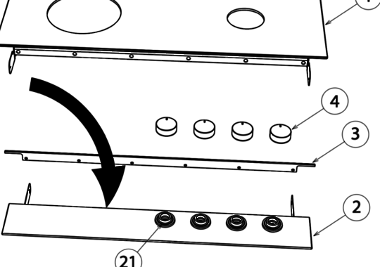 Fisher paykel cooktop ceramic top glass Panel section  CG604dnggb1, cg604dlpgb1, cg604dnggb1,***3936P